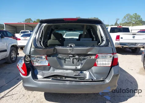 2007 Honda Odyssey Lx from USA, damaged, VIN 5FNRL38277B000711
